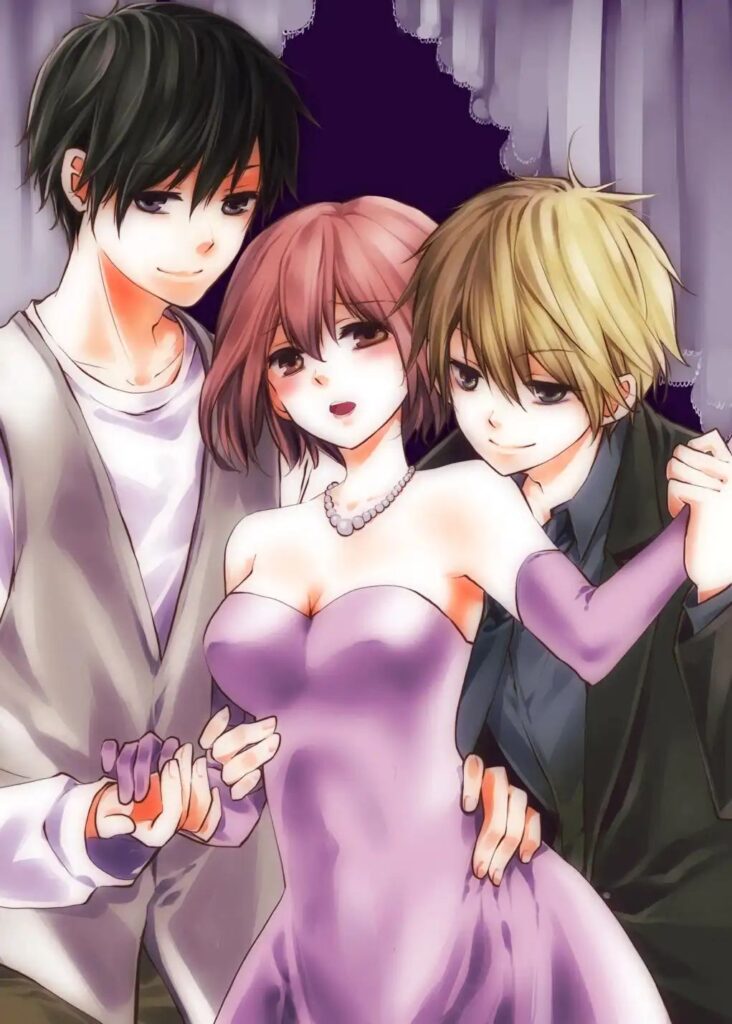 Kare no Mae de Konyakusha ni Dakarete…